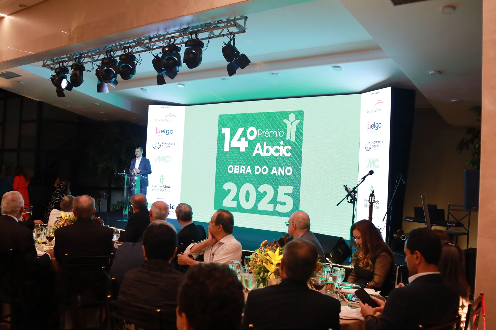 Plateia do 14º Prêmio Abcic Obra do Ano 2025