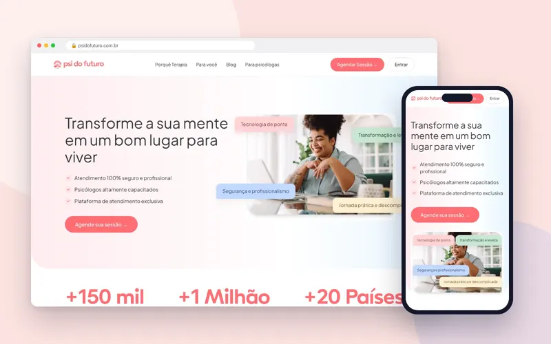 Site da plataforma de psicologia